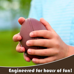 LMC Products durable foam footballs built to withstand daily use