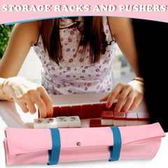 Locmeo mahjong bag Oxford cloth material offers durable everyday use
