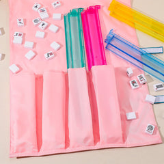 Locmeo mahjong bag waterproof exterior guards against moisture