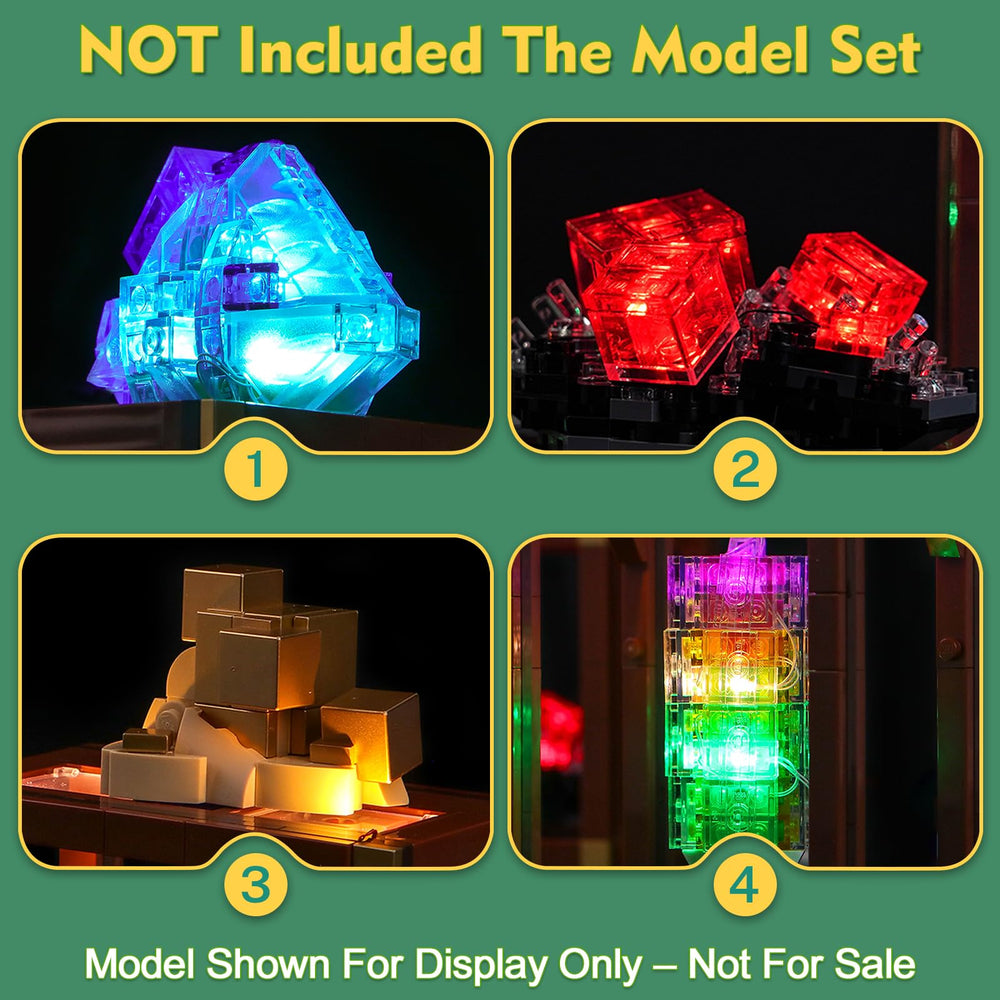 LocoLee illumination inside the model reveals details with a gentle glow.