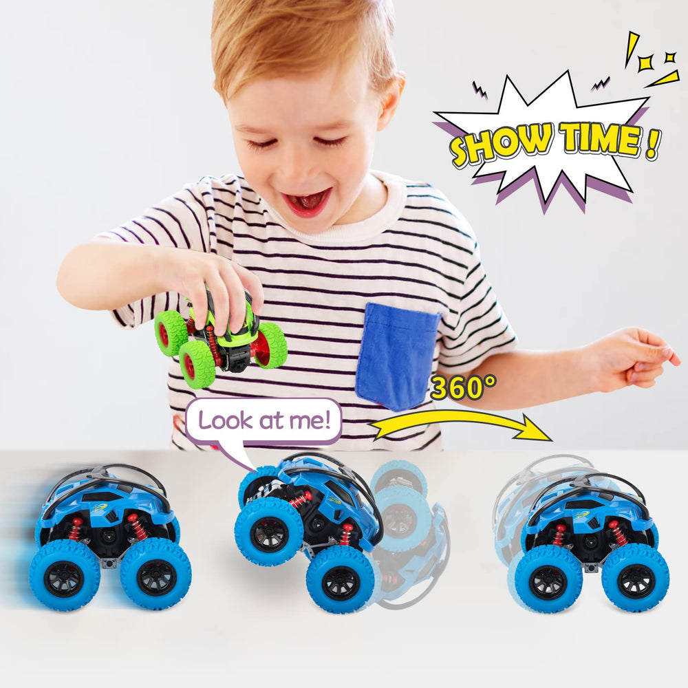 LODBY 4x4 pull-back design delivers fast, battery-free action.