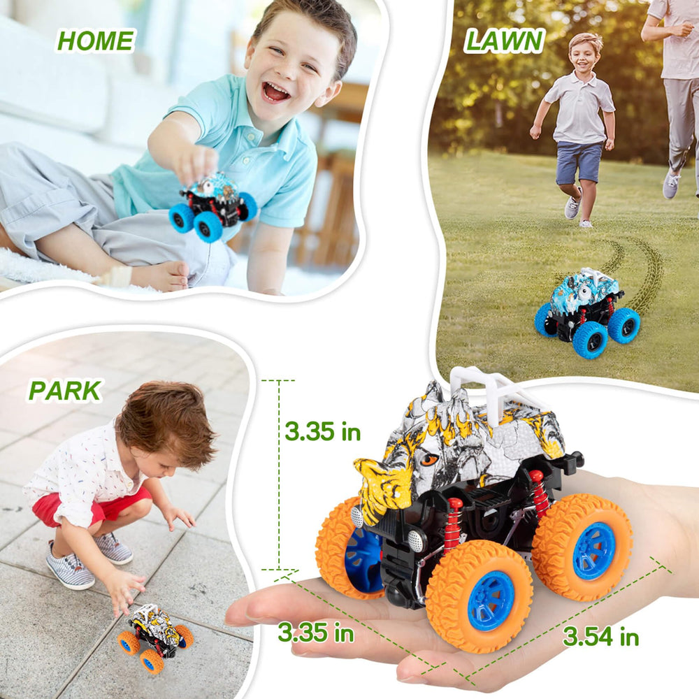 LODBY dinosaur trucks outdoors-friendly playset for shared fun.