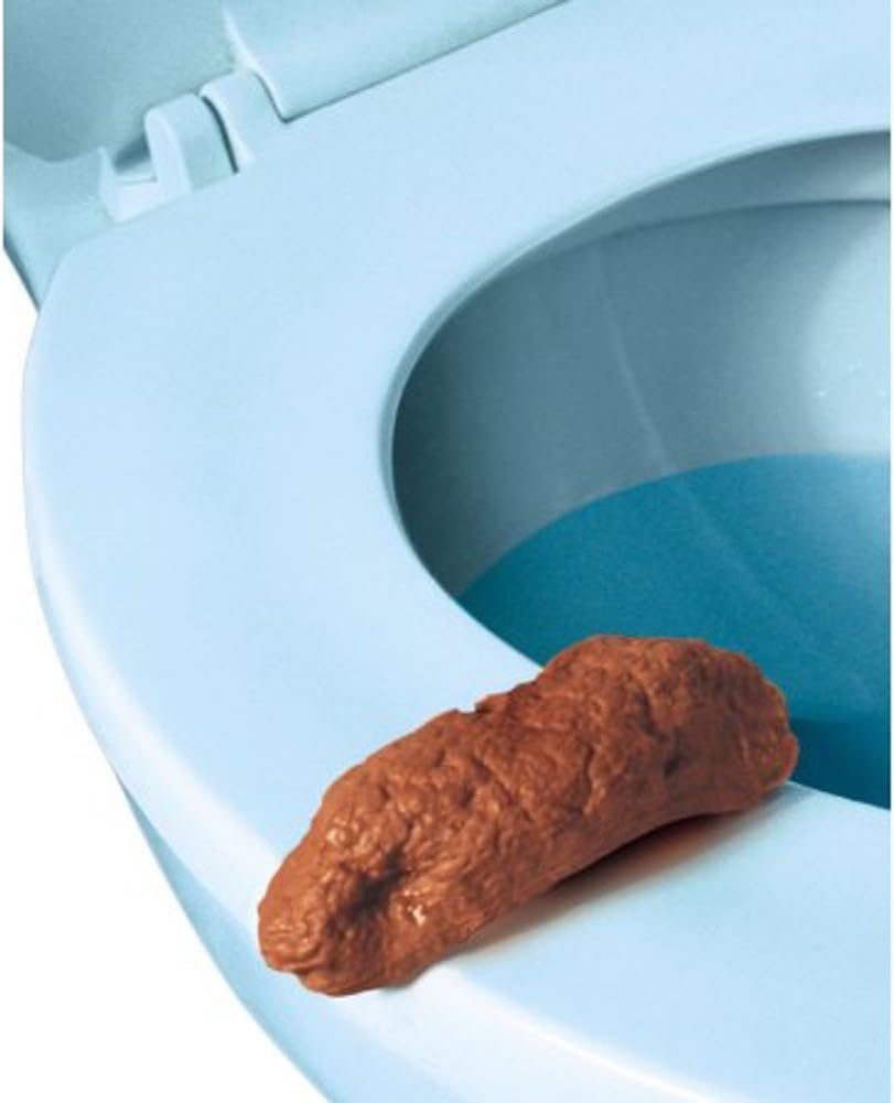 Texture detail of Loftus Gross Party Pooper fake poo toy for realism