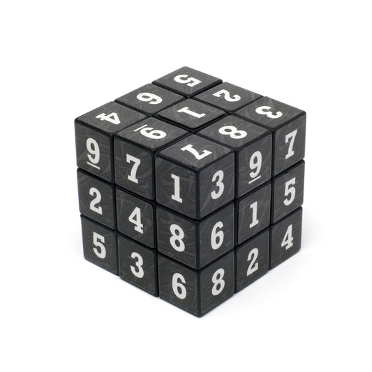 Loftus Sudoku Cube front multicolor view for portable puzzle play