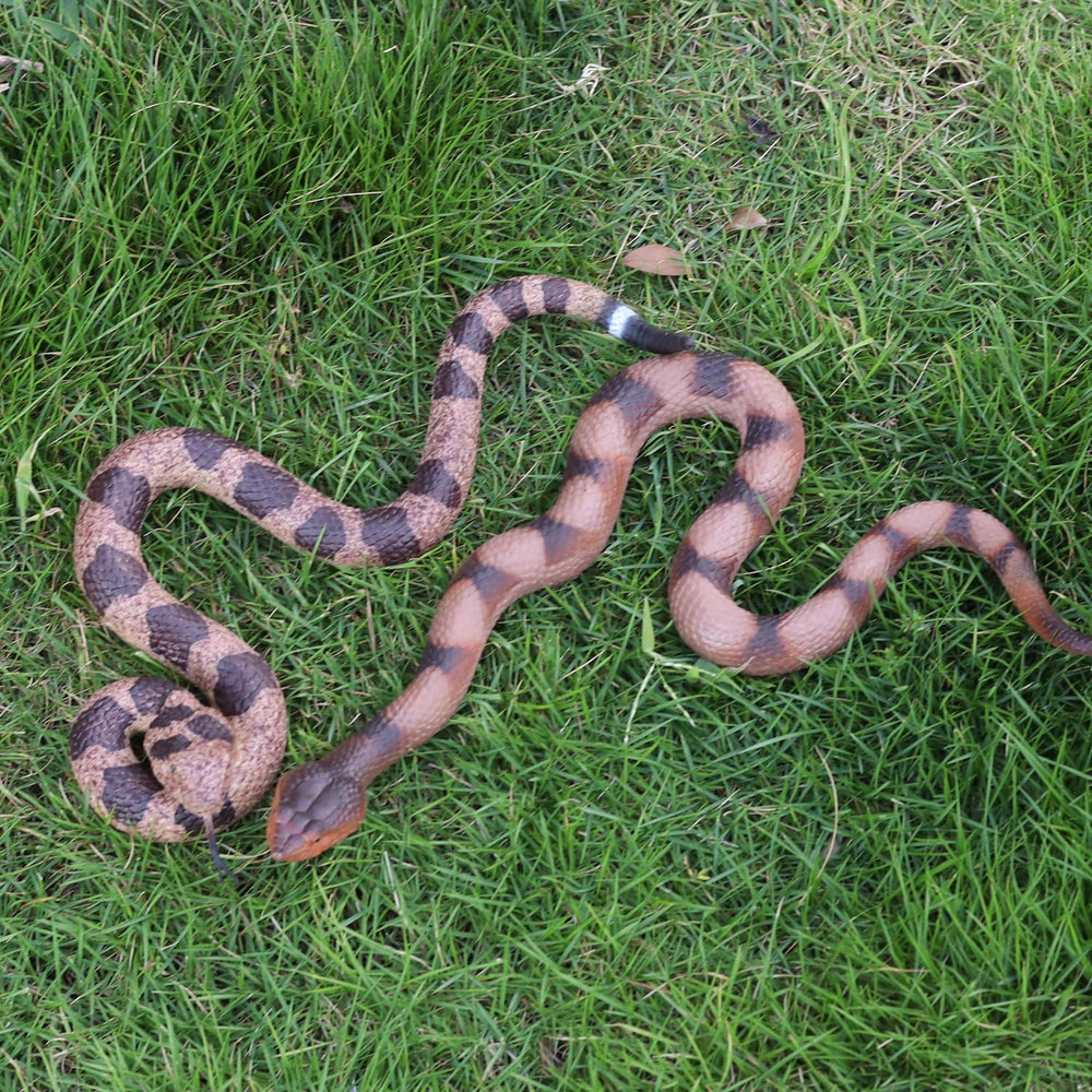 Lohoee snake garden prop helps deter small pests naturally.