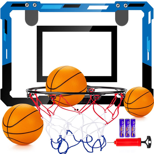 Loiley basketball mini hoop door setup for quick installation.