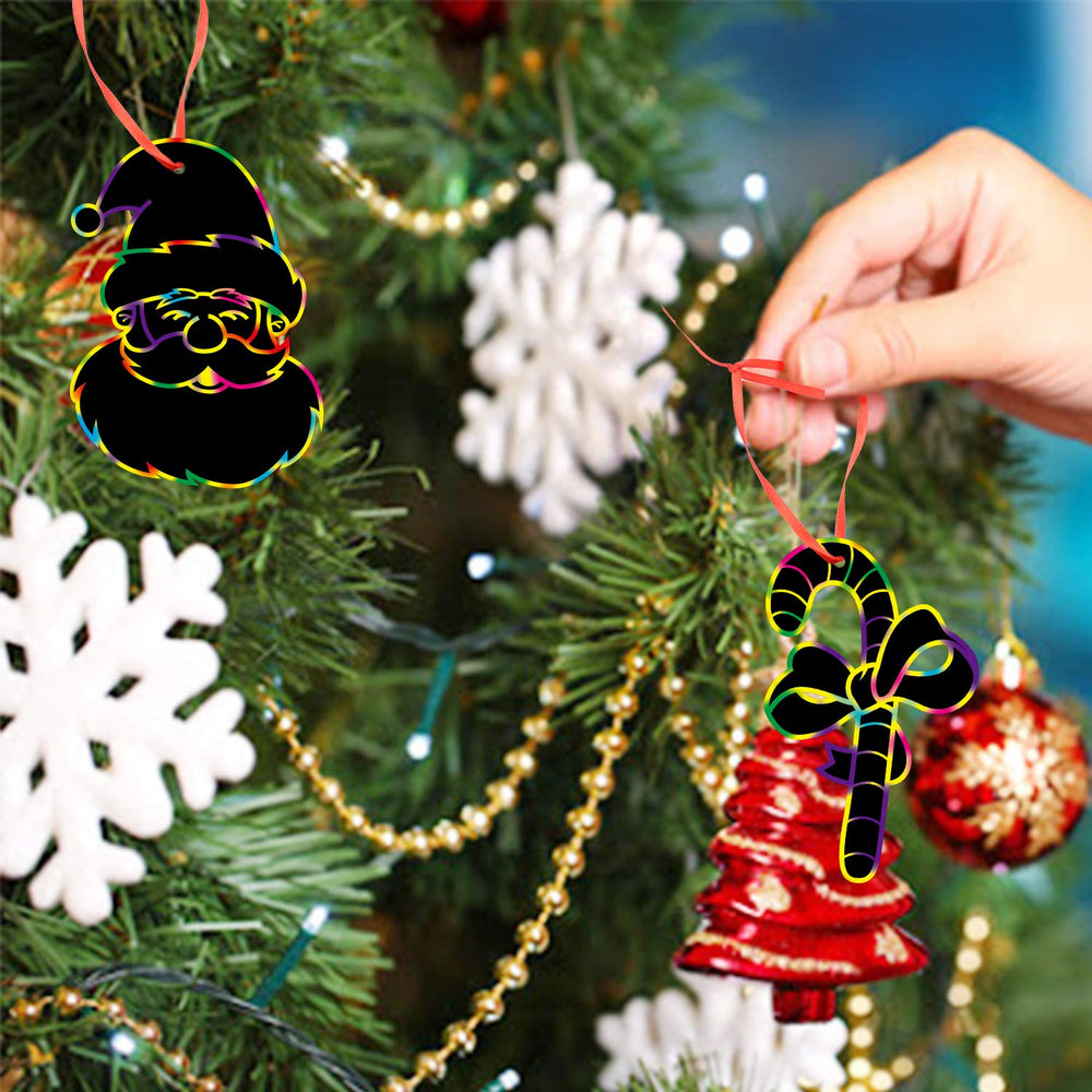 LOKIPA ribbon and sticks pack enables easy hanging of scratch art