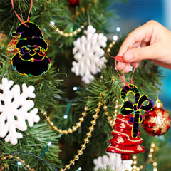 LOKIPA ribbon and sticks pack enables easy hanging of scratch art