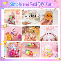Lokuc Nano Tape Bubble Kit: clay pieces support versatile DIY projects.
