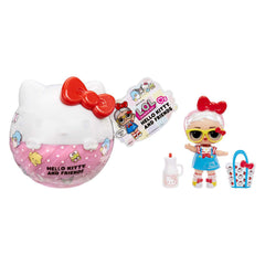 LOL Surprise ball with Hello Kitty design, ideal for unboxing and collectability