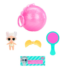 LOL Surprise Eye Spy ball packaging with clues invites kids to solve surprises.
