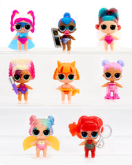 LOL Surprise Eye Spy memory color-change designs stay until redipped for extended play.