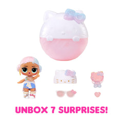 LOL Surprise Hello Kitty Crystal Cutie outfit—stylish fashion for pretend dress-up.