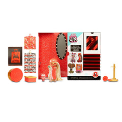 L.O.L. Surprise! JK 15 surprises set with outfits and shoes for imaginative styling.
