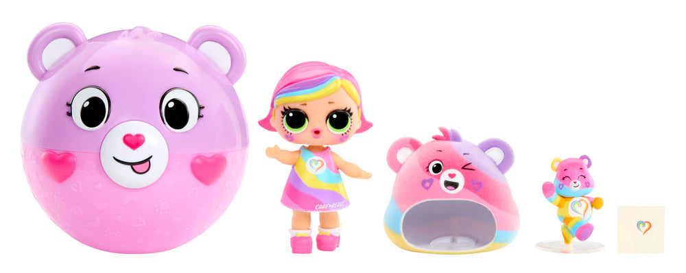 LOL Surprise Loves Care Bears Tots accessories, vibrant styling for mix-and-match fun