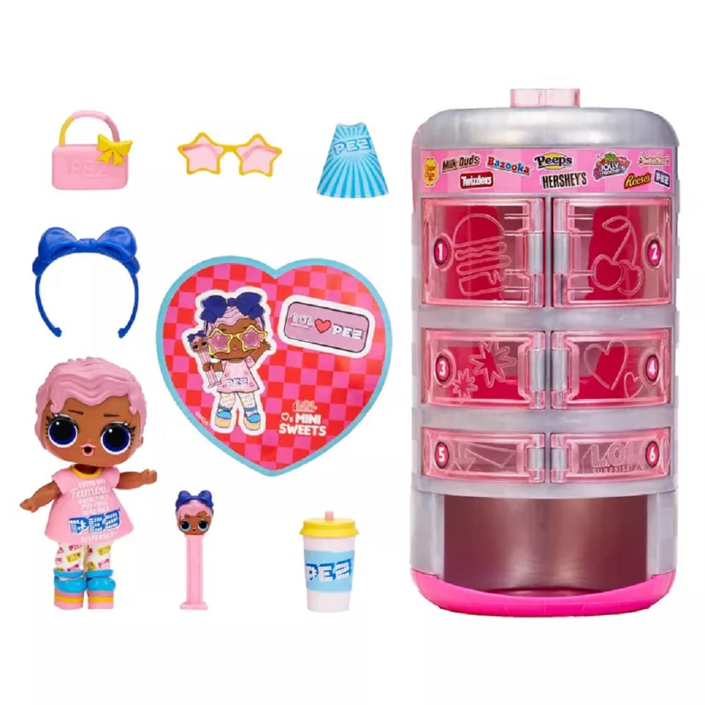LOL Surprise Loves Mini Sweets doll ready for interactive unboxing play