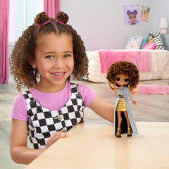 Royal Bee shoes and hair comb for complete styling options.