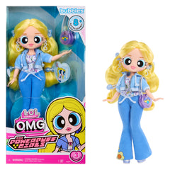 L.O.L. Surprise! Powerpuff Bubbles doll in a chic outfit for imaginative play.