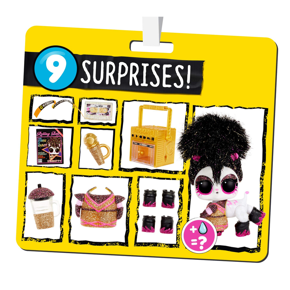 LOL Surprise Remix Pets accessories pack includes fashion and vibe-ready pieces.