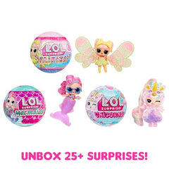 L.O.L. Surprise! Fairy Tot with crystal wings for imaginative flight-play