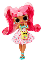 Cherry B.B. fashion look featuring new hairstyle for styling sessions.