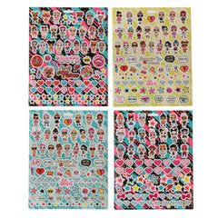 LOL Surprise water bottle sticker decor keeps belongings personalized and easy to spot.