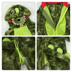 LOLANTA Dinosuar windproof cuffs help keep warmth during cool days.