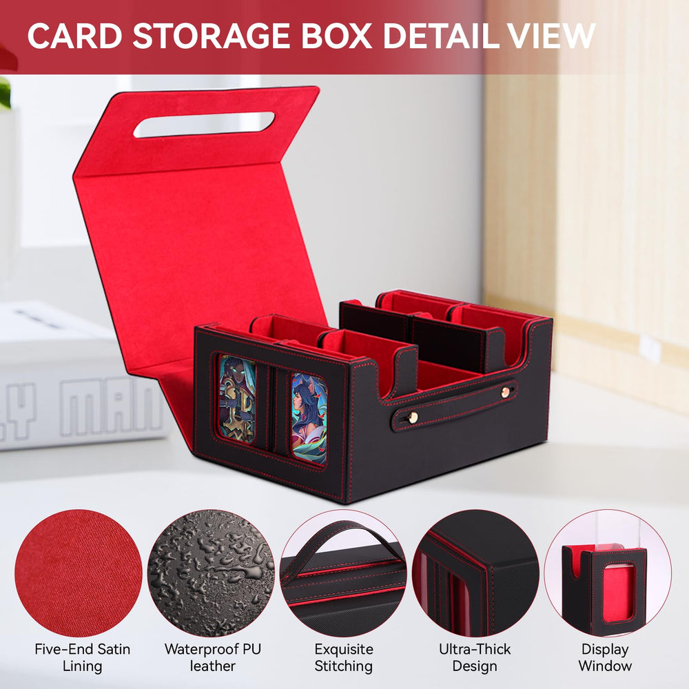 LOLEDS portable handle for on the go card storage at events
