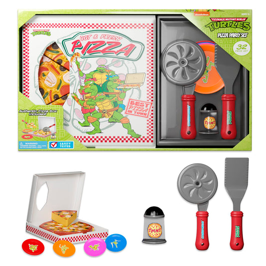 Lollipop Kids Pizza Toy Set in a box encourages imaginative play.