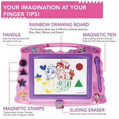 Color-capable drawing surface lets kids brighten their PAW Patrol art.