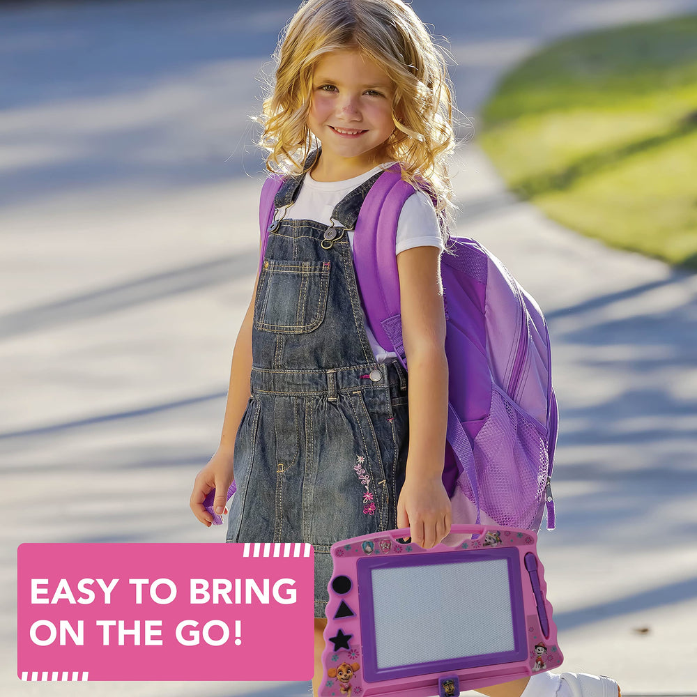 Durable plastic construction withstands daily play from energetic children.