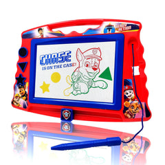 Lollipop Paw Patrol magnetic drawing board blue stylus offers mess-free drawing for kids