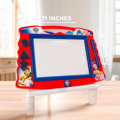 Lollipop Paw Patrol magnetic drawing board stamps shapes for creative play