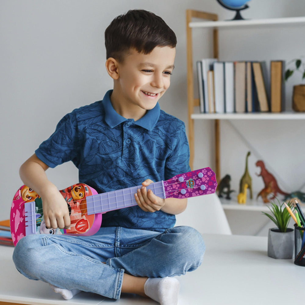 Lollipop Paw Patrol Party Ukulele supports early rhythm and imagination during play