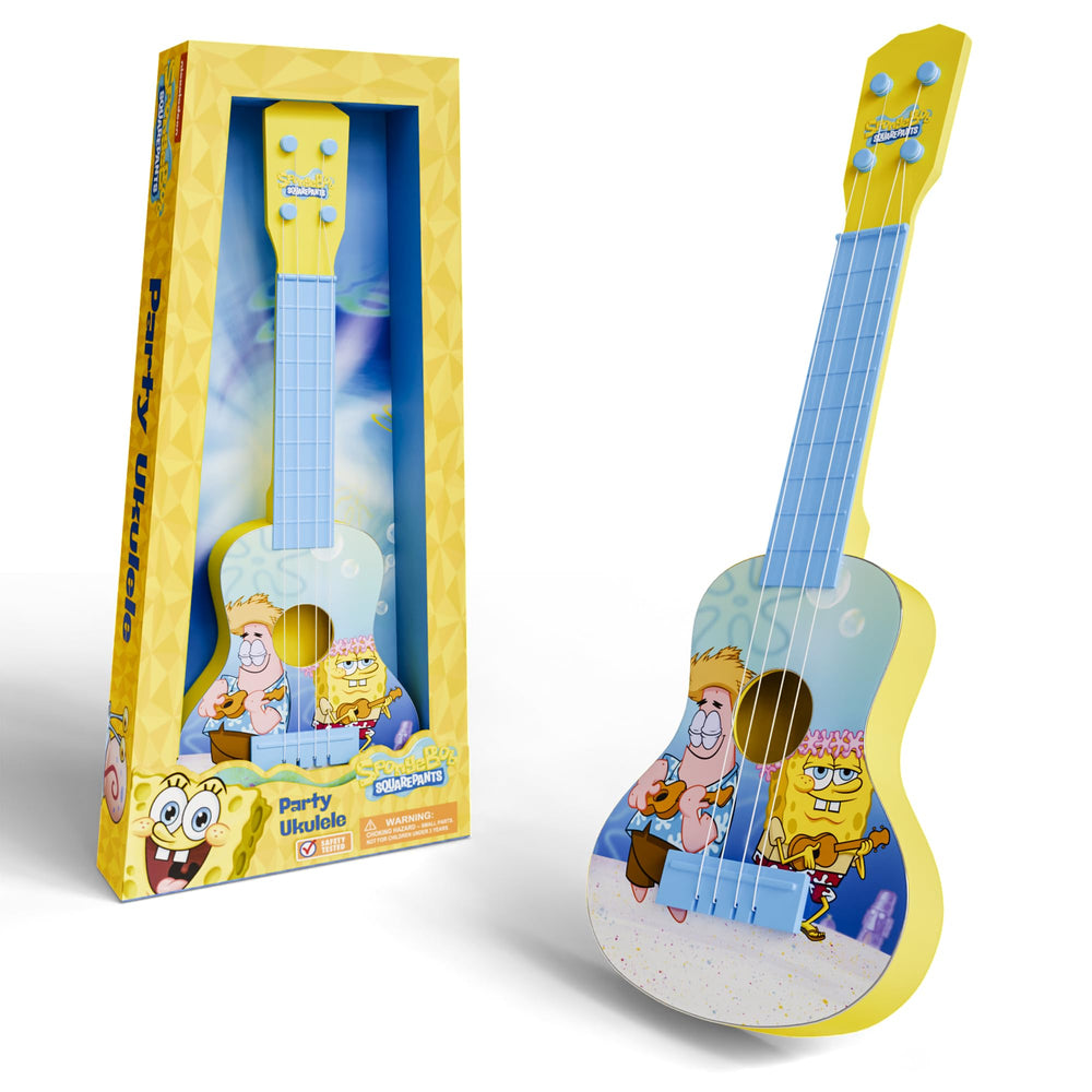 Lollipop Paw Patrol Party Ukulele with bright graphics for engaging toddler music play.