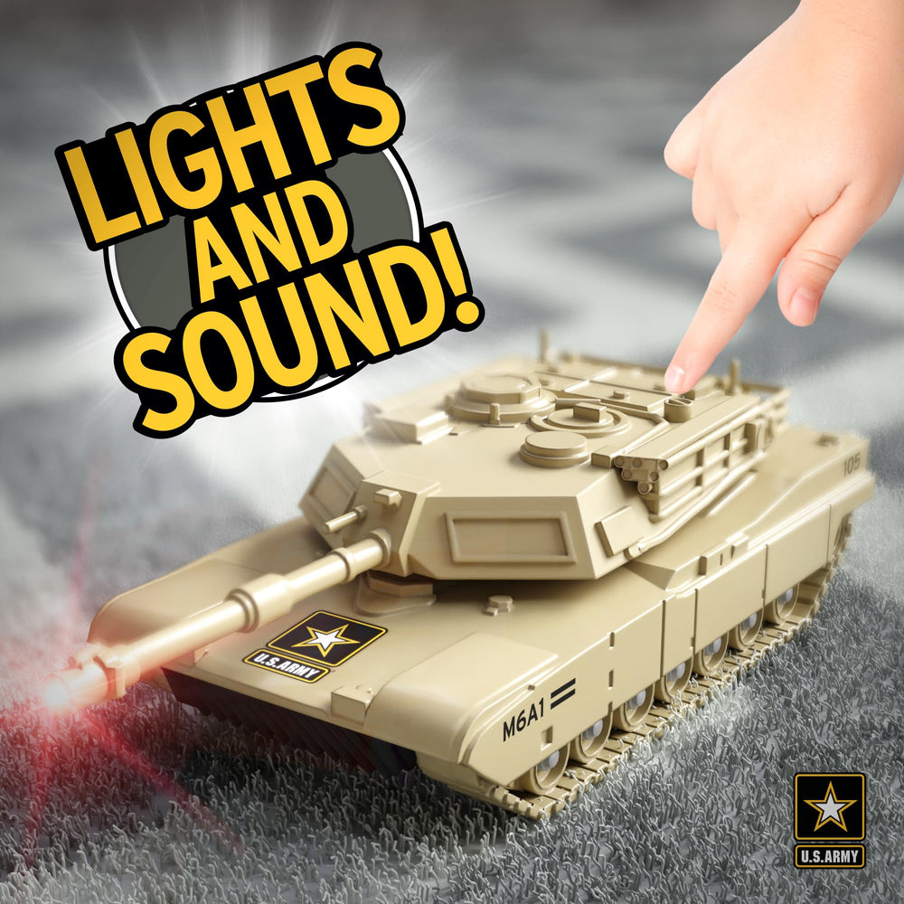 Lollipop US Army Tank rear view reveals sturdy construction and durability