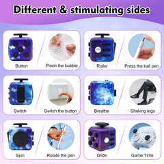 Lollyx fidget cube enables portable focus and de-stress.