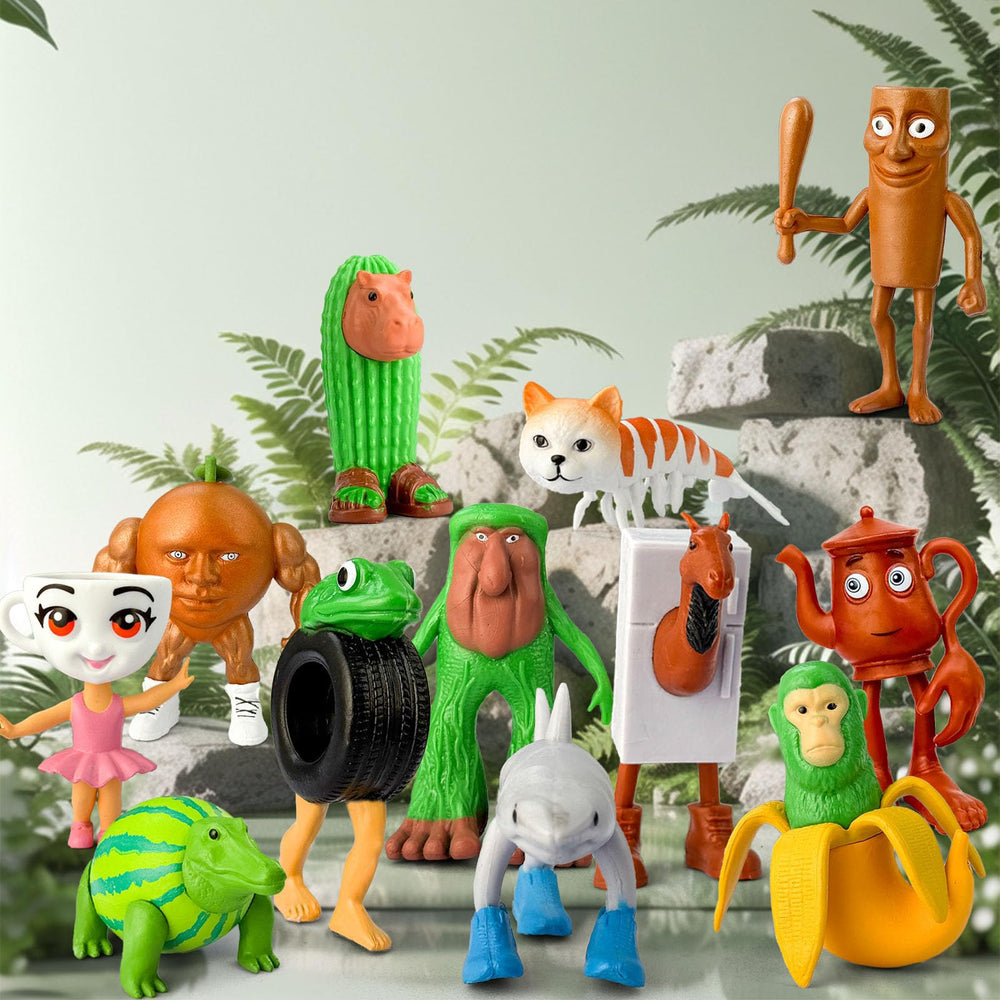 Lomencry Brainrot fidget toy figures offer a playful focus during work