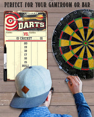 Lone Star Art Dart Scoreboard built-in eraser for smooth play