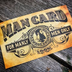 Lone Star Signs SATOHA Man Card back view with clear branding and details