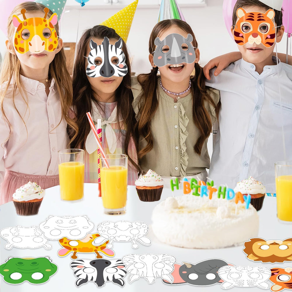 Lonfliness colored jungle masks showcase vibrant finishing and personal expression