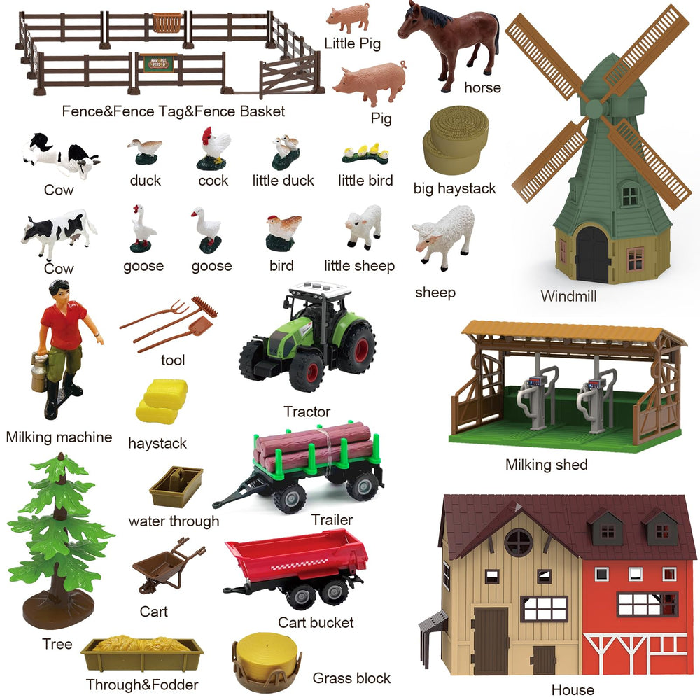 lonfypeng milking shed inspires cooperative play and storytelling on the farm.
