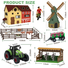 lonfypeng tractor with trailer spurs active motor skills during pretend farming.