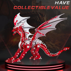 LongPIN dragon model ornament on a desk adds modern elegance.