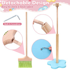 Lonico wooden rags inspire hands-on cleaning practice and cooperation