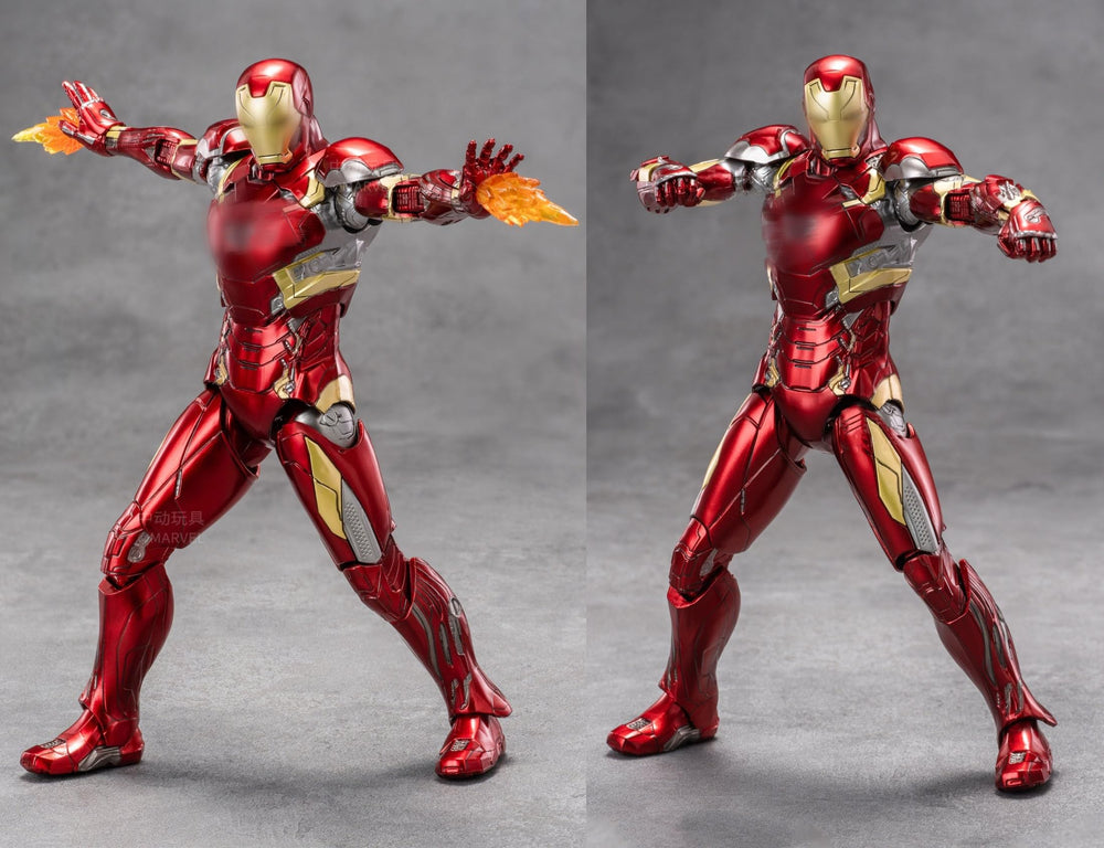 LonullyMege MK46 Ironman figure accessories included for varied display setups.