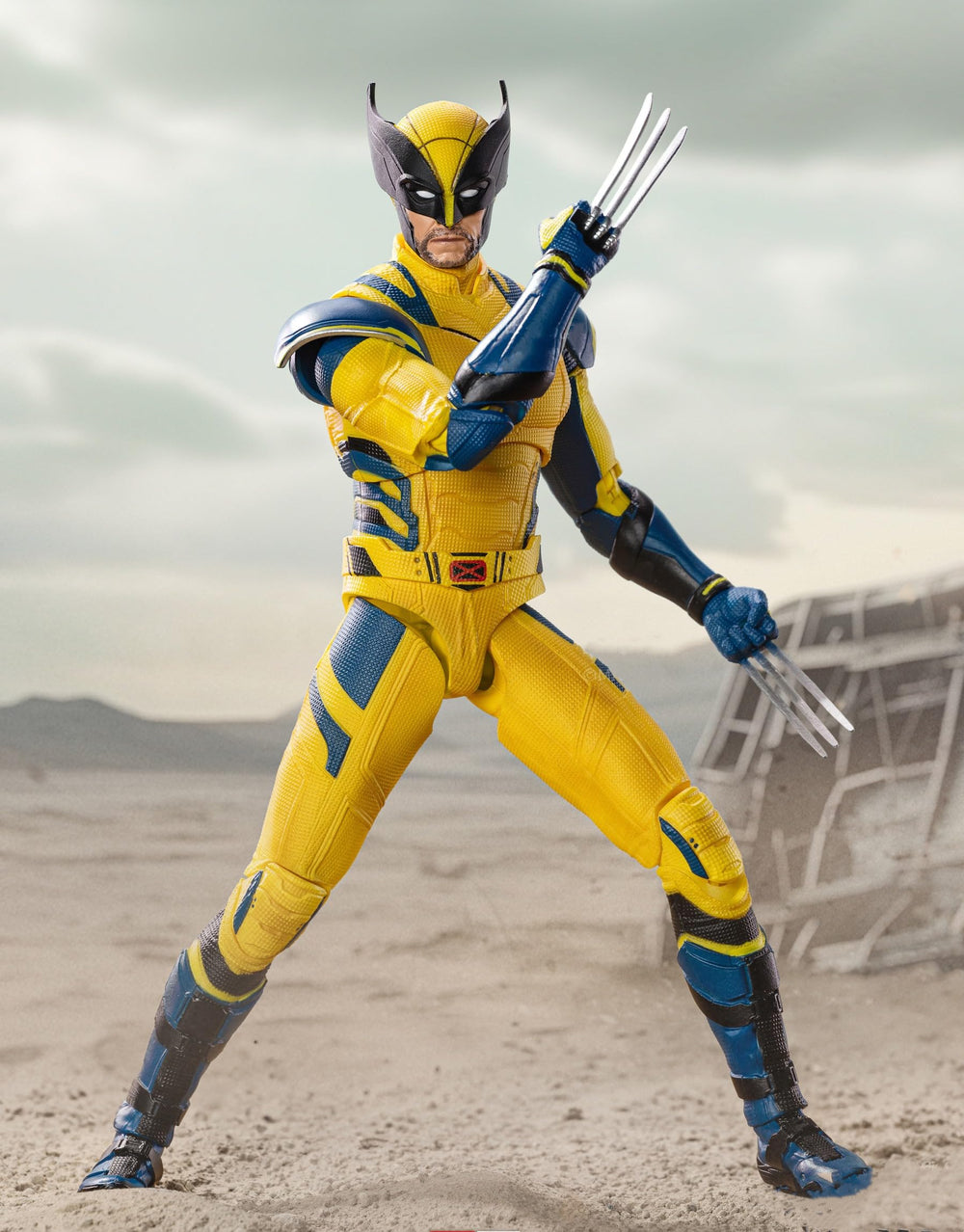 LonullyMege Wolverine 9.5-inch collection box protects and presents the figure.