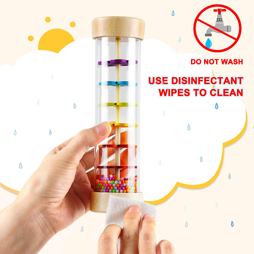 LOOIKOOS Rainmaker produces gentle rain sounds to stimulate listening skills