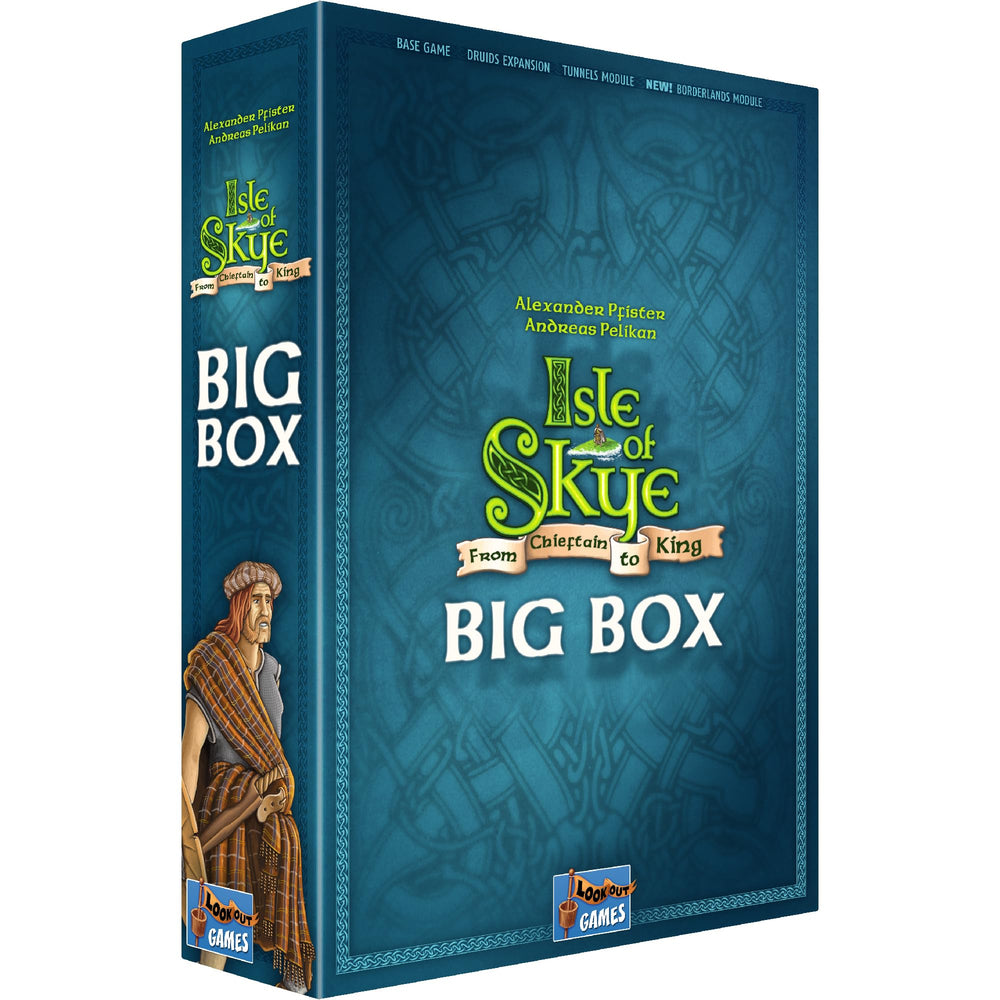 Lookout Isle of Skye Big Box cover showing vibrant artwork for rich strategy fun.