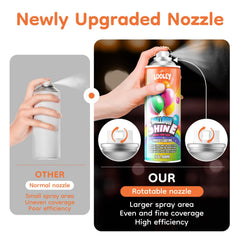 LOOLEY no-wipe design helps balloons dry instantly without residue.